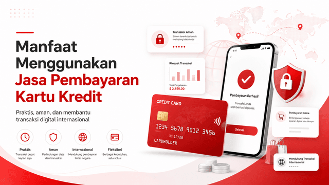 Manfaat Menggunakan Jasa Pembayaran Kartu Kredit